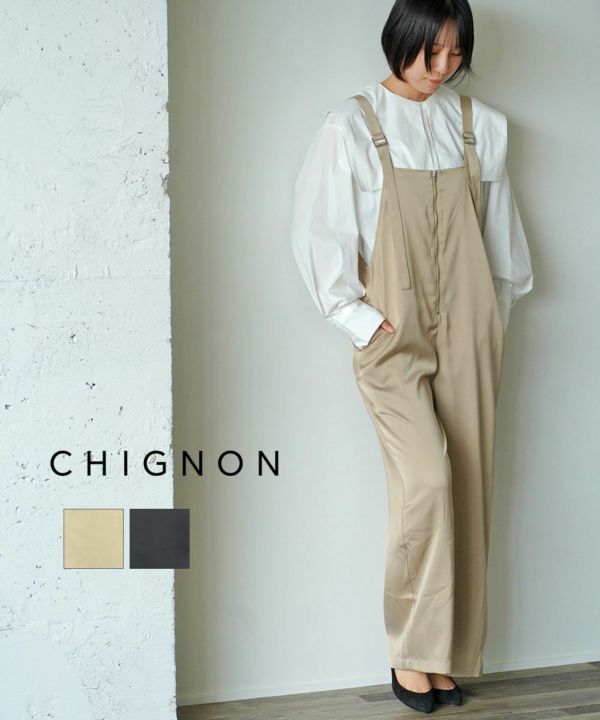 シニヨン　オールインワン CHIGNON CHIGNON（シニヨン） ベストコンビネゾン / レディース