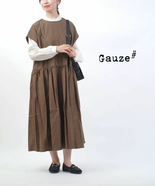 gauze♯ ノースリーブワンピース 楽天市場】Gauze# ガーゼ アンティークレース2WAYクラシカル