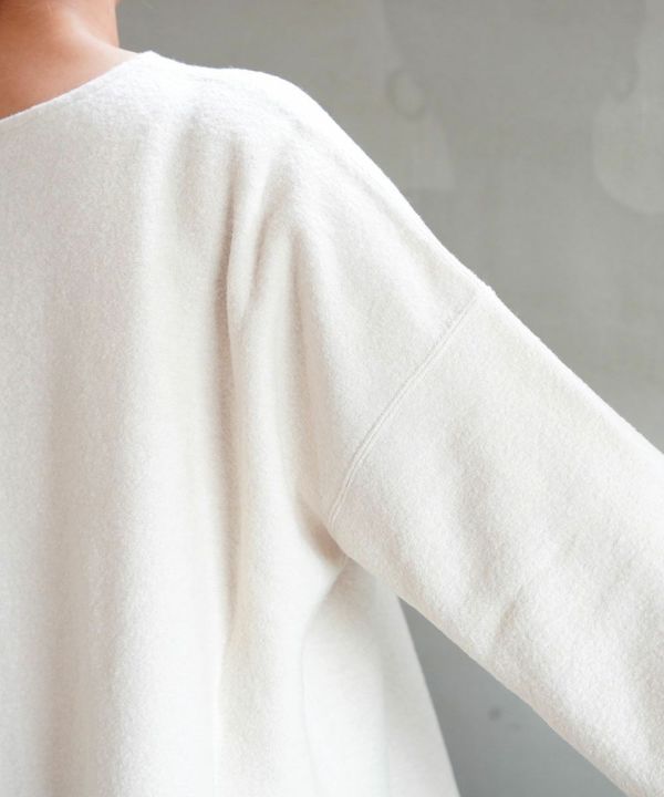 ORCIVAL(オーチバル・オーシバル)ウールパイル クルーネックプル