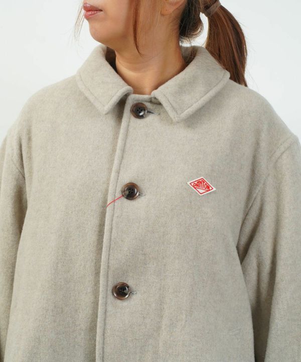 DANTON(ダントン)ギャザーショートコート | BLEU COMME BLEU(ブルー