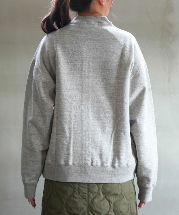 REMI RELIEF(レミレリーフ)丸胴裏毛ZIPクルー | BLEU COMME BLEU