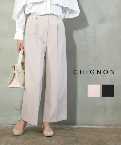 CHIGNON(シニヨン)チャーム付テーパードパンツ | BLEU COMME BLEU