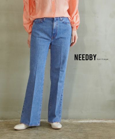 upper hights(アッパーハイツ)コットン ワイドモデル デニム