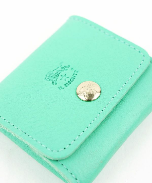 イルビゾンテ　ケース　小銭入れ　小物入れ　水色 IL BISONTE(イルビゾンテ)コインケース 小銭入れ | BLEU COMME BLEU