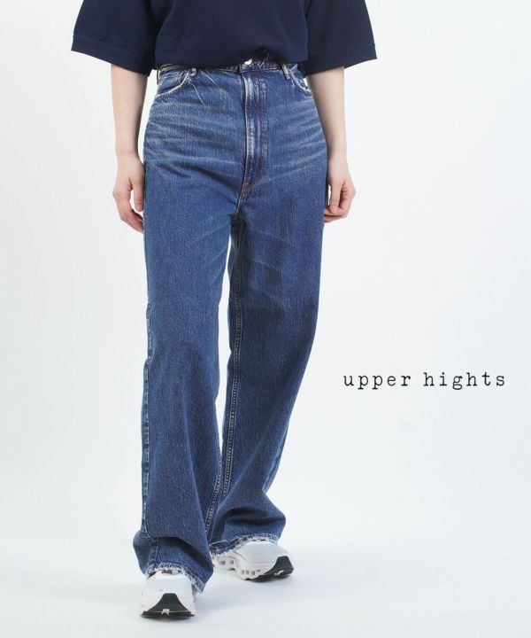 upper hights(アッパーハイツ)デニムパンツ THE OLIVIA | BLEU