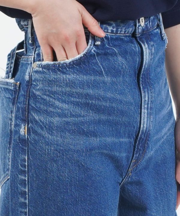 upper hights(アッパーハイツ)デニムパンツ THE OLIVIA | BLEU