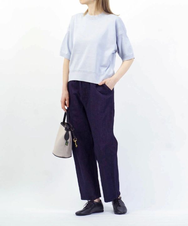 ニコルソン&ニコルソン ニットプルオーバー DINA nicholson&nicholson DINA 国内正規品 2025春夏新作 送料無料 nicholson&nicholson(ニコルソン&ニコルソン)ニットプルオーバー DINA