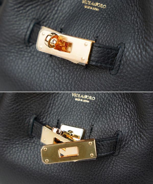 VIOLAd'ORO ヴィオラドーロ TREROWフェイストートバッグ ヴィオラドーロのイタリアンWフェイスレザー トートバッグ TRERO