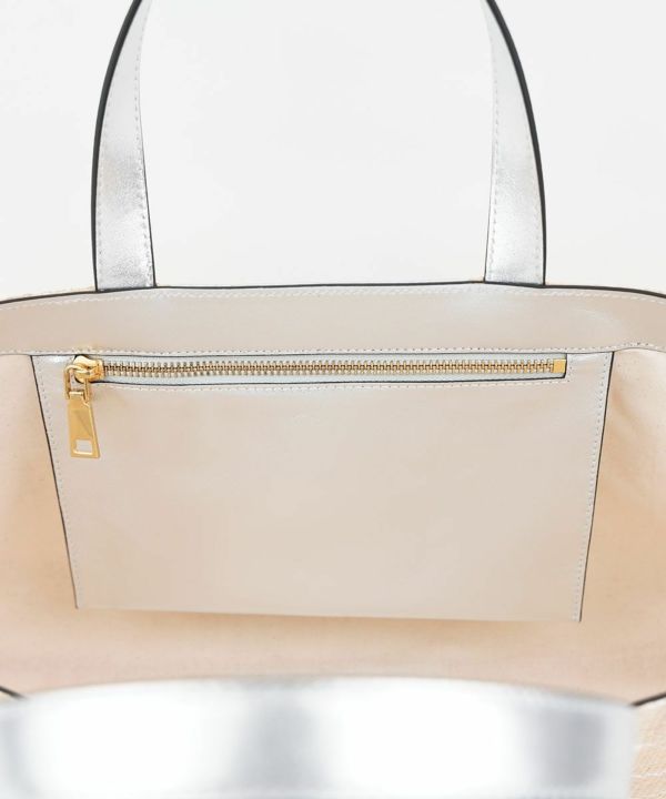 Ele'Sac(エルサック)CHECK WIDE TOTE | BLEU COMME BLEU(ブルー