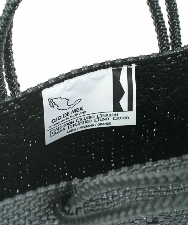 OJO DE MEX(オホデメックス)Plastico Cago Tote Chico | BLEU