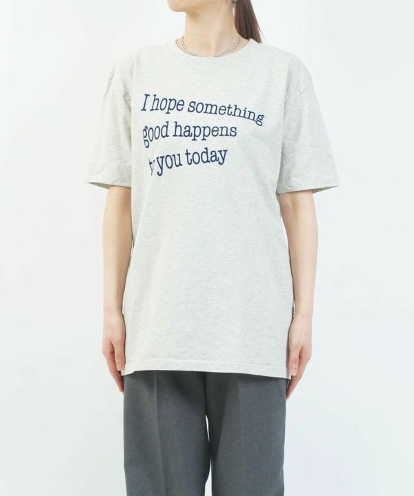 ミクスタ I HOPE SS CREWNECK T-SHIRTS Mixta 2025春夏新作 レディース メンズ 国内正規品 SALON adam et rope'｜【MIXTA(ミクスタ)】I HOPE CREWNECK T