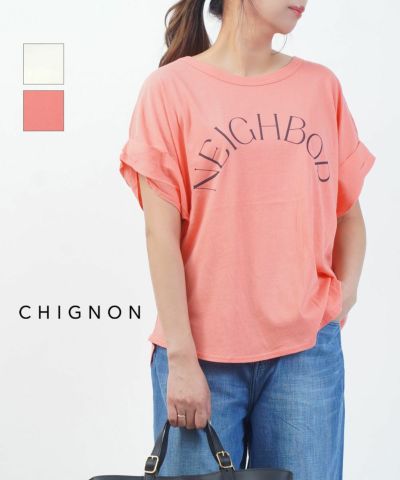 ちょんさま CHIGNON(シニヨン)Photoドルマンカットソー | BLEU COMME BLEU