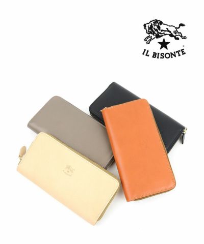 日本最級 IL パイソン柄型押し レザー BISONTE(イルビゾンテ)日本限定 小物