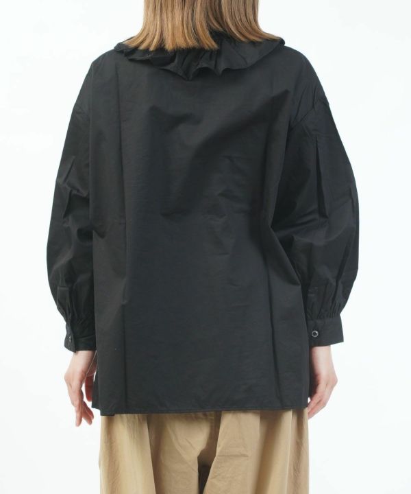 ROBE de PEAU(ローブデポー)ビックカラーブラウス プルオーバー | BLEU