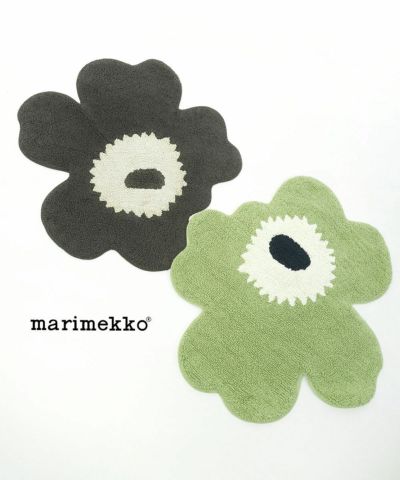 marimekko(マリメッコ)UNIKKO BATH MAT 73×74CM | BLEU COMME