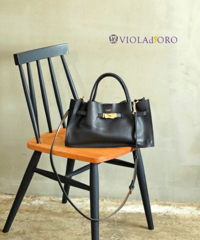 PAOLA NUTTI パオラヌッティ トートバッグ 牛革 黒 美品 匿名配送 パオラヌッティ／PAOLA NUTTI バッグ トートバッグ 鞄