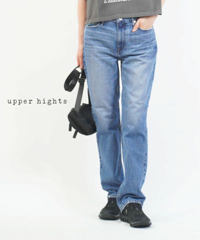 upper hights(アッパーハイツ)デニムパンツ THE OLIVIA | BLEU