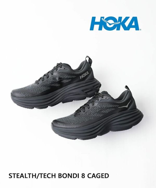 ちょぼん　BK HOKA(ホカ)STEALTH/TECH BONDI 8 CAGED ボンダイ 8 TS ケージド
