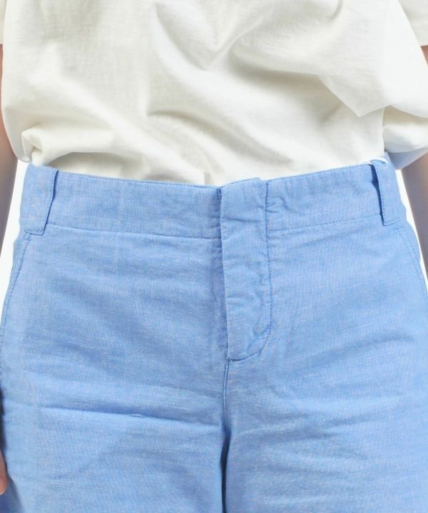 ASPESI(アスペジ)シャンブレーショートパンツ | BLEU COMME BLEU