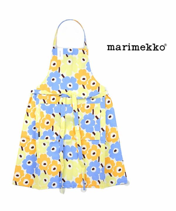 marimekko(マリメッコ)MINI UNIKKO APRON | BLEU COMME BLEU