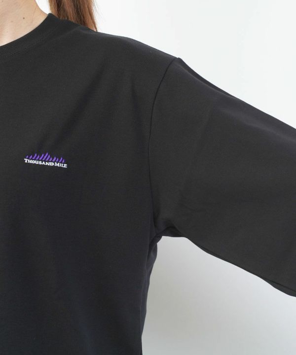 A Thousand Miles ロンT XL THOUSAND MILE(サウザンドマイル)ロングスリーブTシャツ | BLEU