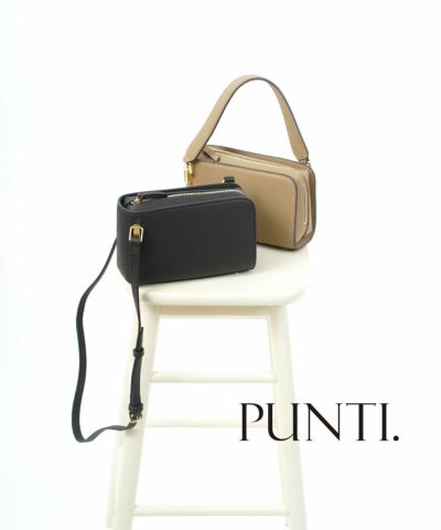 PUNTI.(プンティ) MATURE SHLD ハンドバッグ | BLEU COMME BLEU(ブルー