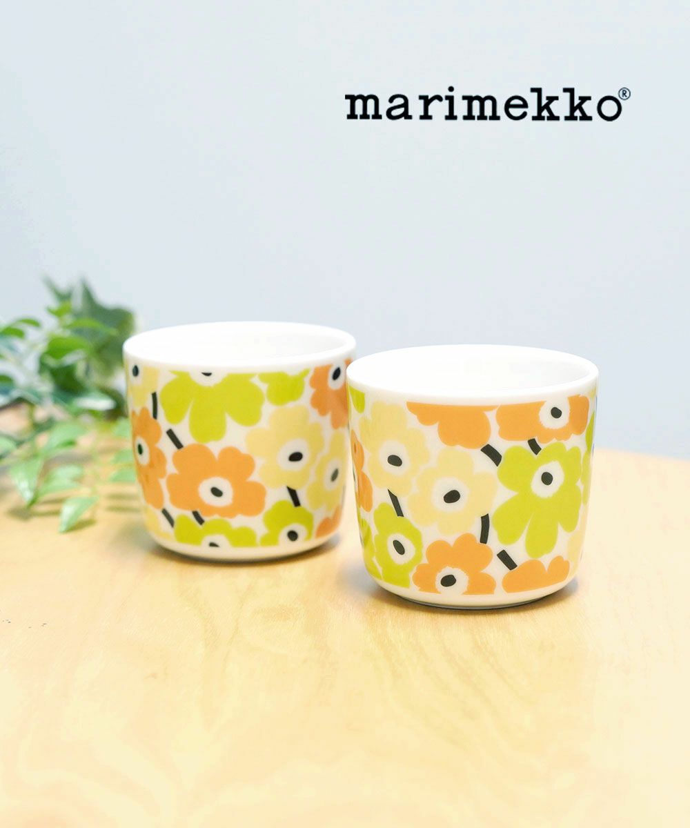 marimekko(マリメッコ)VIHKIRUUSU COFFEE CUP 2DL 2PCS | BLEU COMME