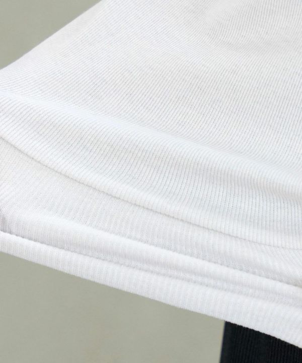 PUPULA(ププラ)コットンカシミアストレッチジャージィプルオーバー