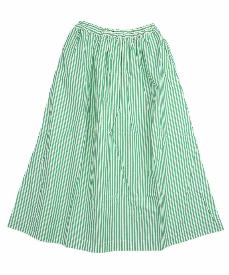 グリーン×オフストライプ(521)