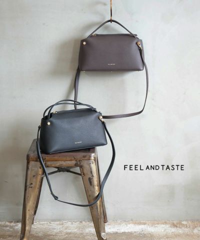 IL BISONTE(イルビゾンテ)レザー ミニボストンバッグ ショルダーバッグ