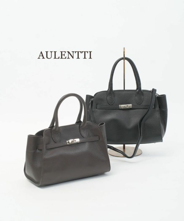 オウレンティ AULENTTI ハンドバッグ 「AULENTTI/オウレンティ」チェーン付