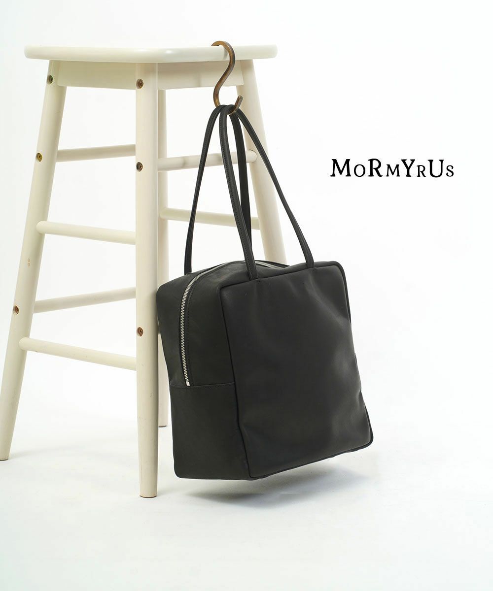 MORMYRUS(モルミルス)レザー スクエア トートバッグ | BLEU COMME BLEU