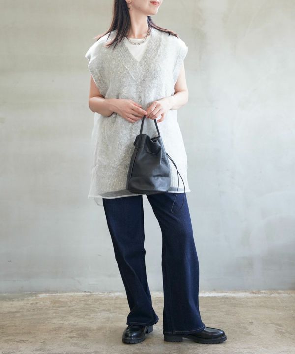 CHIGNON(シニヨン)リバーオーガンドッキングベスト | BLEU COMME BLEU