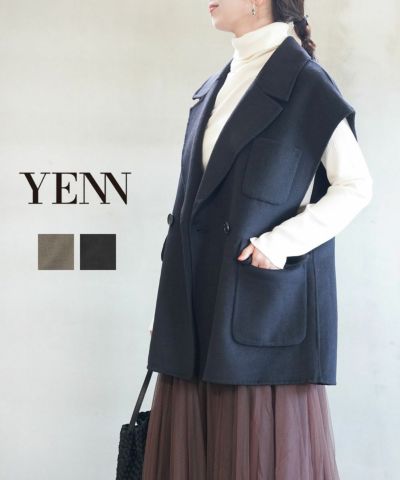 YENN(イェン)ダブルフェイスPコート | BLEU COMME BLEU(ブルーコムブルー)