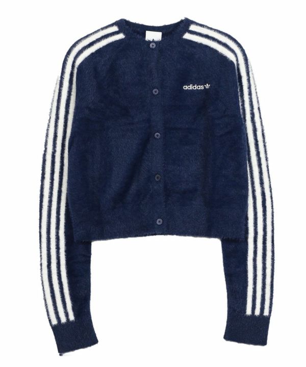 adidas(アディダス)フラッフィーニットカーディガン | BLEU COMME BLEU adidas(アディダス)フラッフィーニットカーディガン | BLEU COMME BLEU