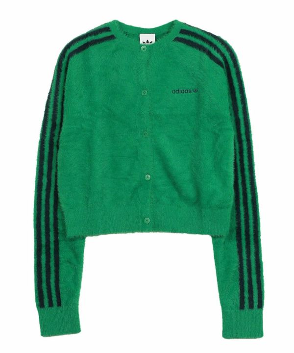 adidas(アディダス)フラッフィーニットカーディガン | BLEU COMME BLEU