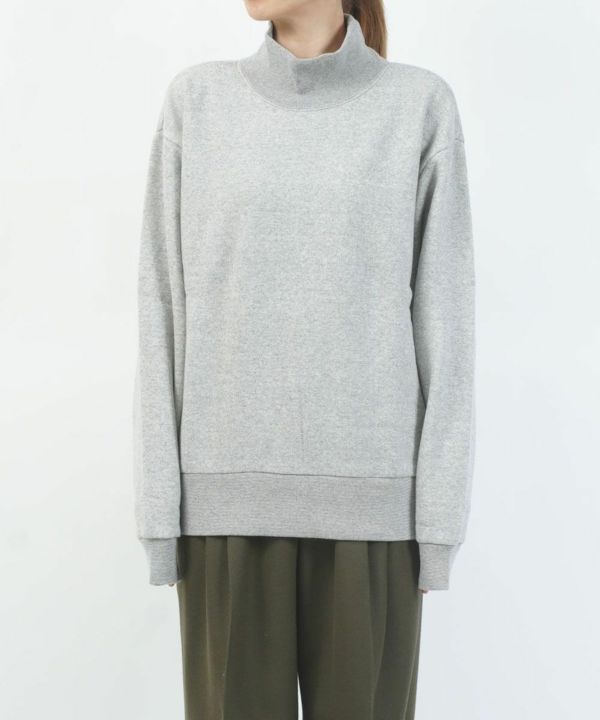 THE SHINZONE(ザ シンゾーン)HIGH NECK COMMON SWEATSHIRT | BLEU