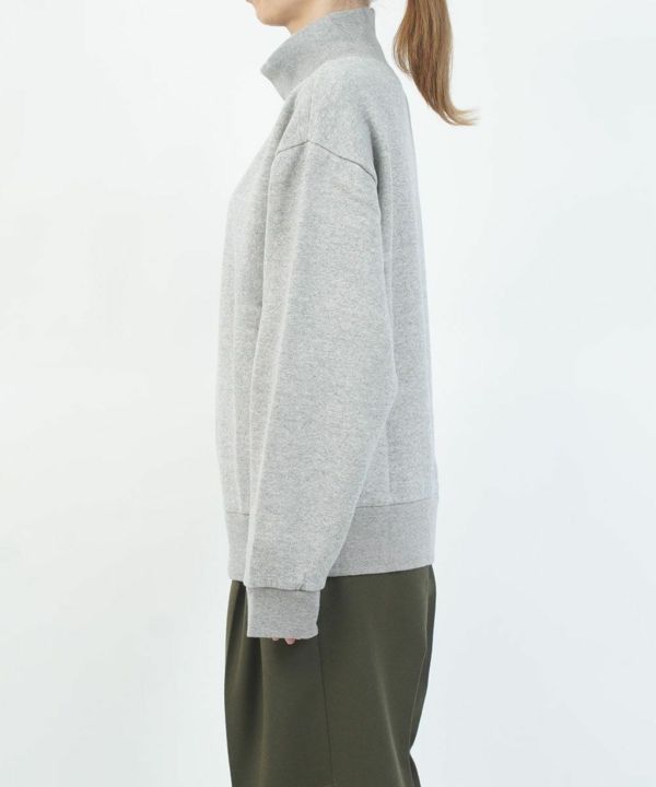 THE SHINZONE(ザ シンゾーン)HIGH NECK COMMON SWEATSHIRT | BLEU