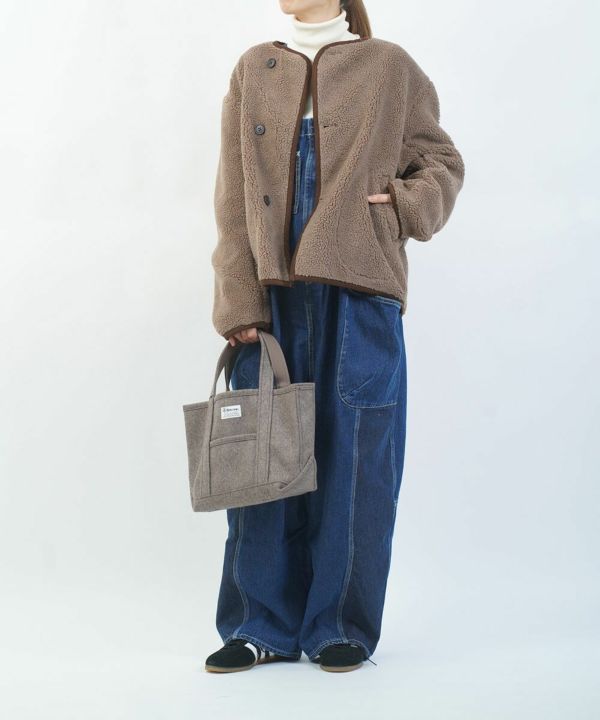 NATURAL LAUNDRY(ナチュラルランドリー)ボアリバーシブルジャケット