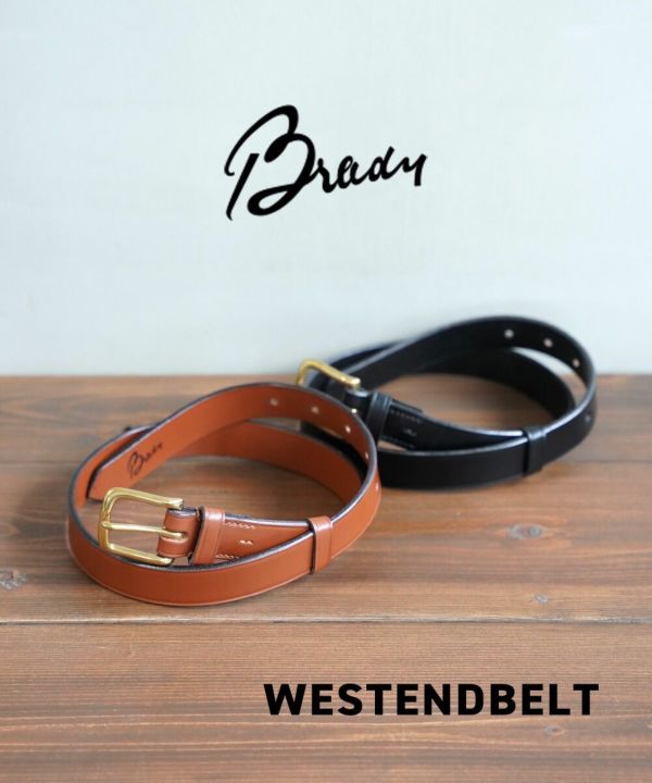 Brady(ブレディ)WEST END BELT 1in-GOLD | BLEU COMME BLEU(ブルーコム