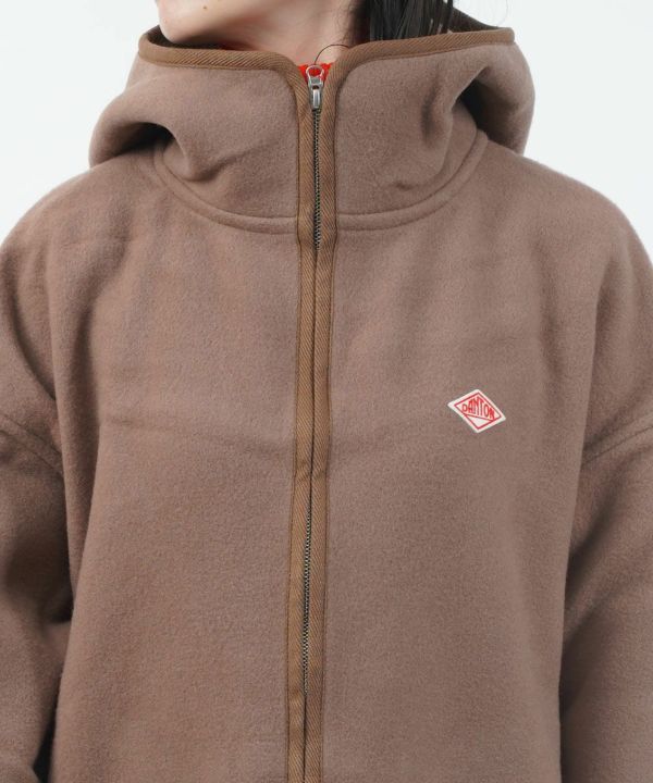 DANTON(ダントン)ウールメルトン フードブルゾン | BLEU COMME BLEU