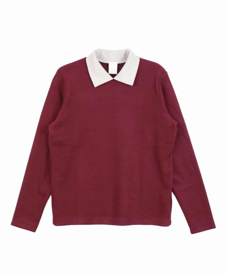 ボルドー×ライトグレー(80)