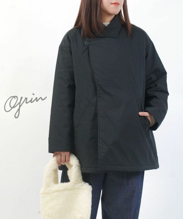 grin　グリン　 2024AW 　 TC コットン　バルーン　フード　コート 中古・古着通販】grin (グリン) TCコンパクトクロス バルーンフード