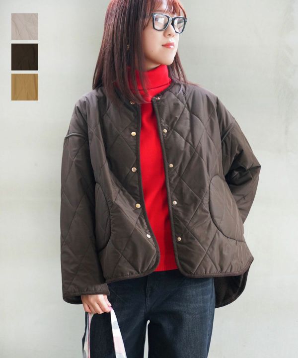 innowave(イノウェーブ)リバーシブルキルティングジャケット | BLEU