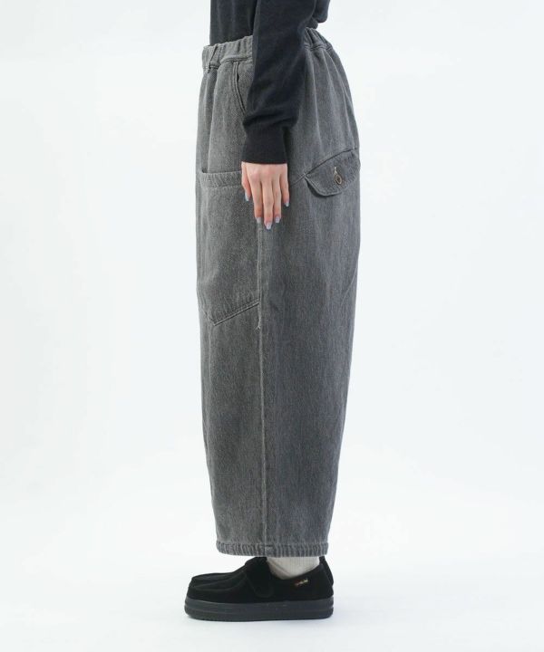 tumugu(ツムグ)スラブヤーンデニム 8分丈パンツ | BLEU COMME BLEU