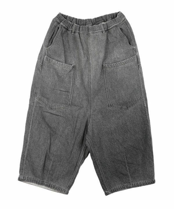 tumugu(ツムグ)スラブヤーンデニム 8分丈パンツ | BLEU COMME BLEU