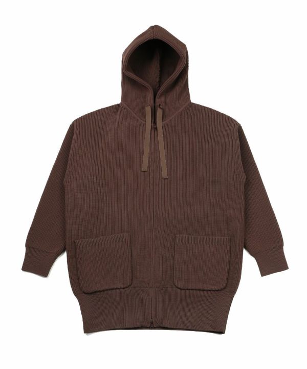 lelill(レリル)ハイテク畦フーディー | BLEU COMME BLEU(ブルーコムブルー)