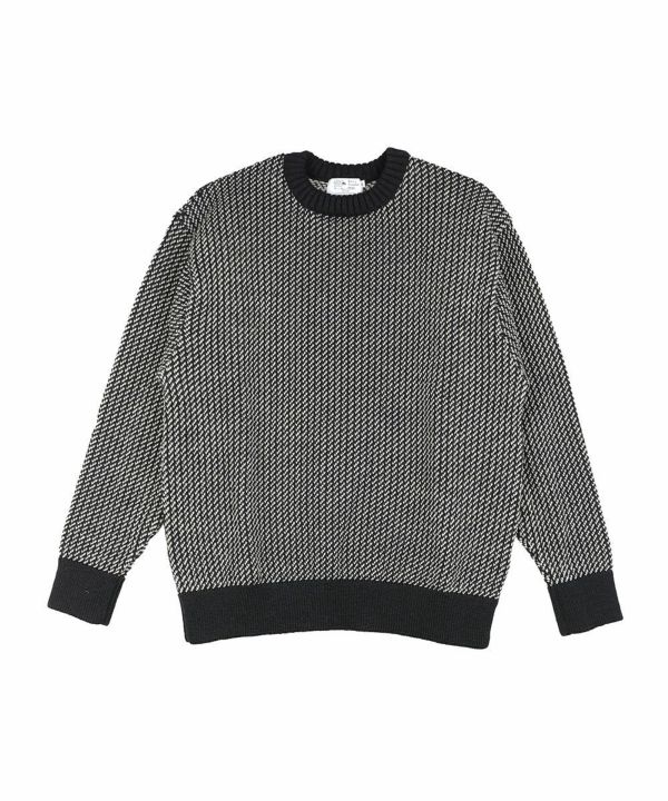 Kerry Woollen Mills(ケリーウーレンミルズ)バーズアイ クルーネック