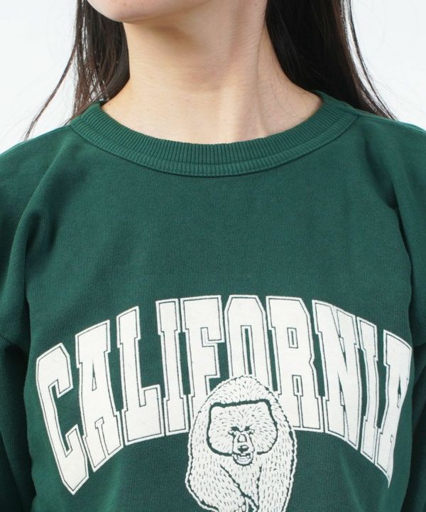 Mixta(ミクスタ)CA BEAR CREW NECK SWEAT SET IN | BLEU COMME BLEU