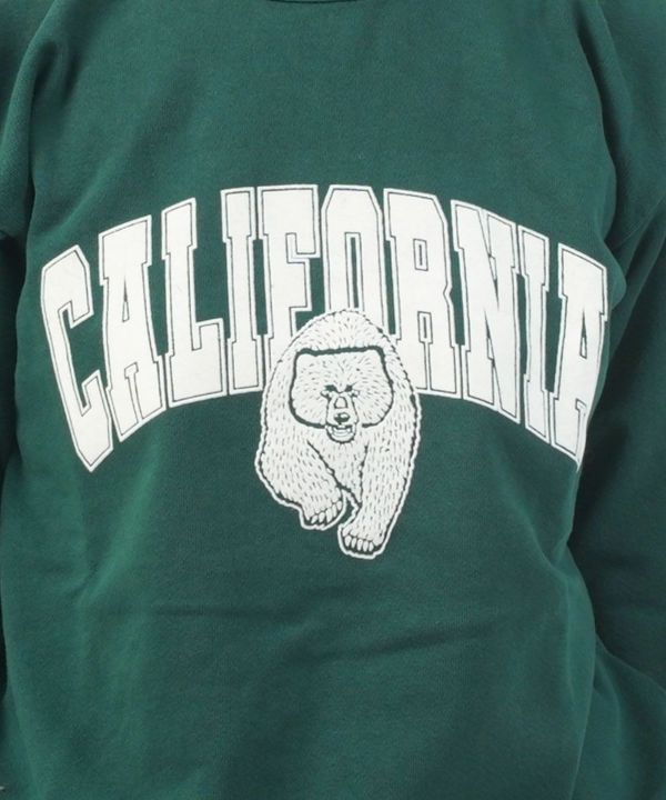 Mixta(ミクスタ)CA BEAR CREW NECK SWEAT SET IN | BLEU COMME BLEU